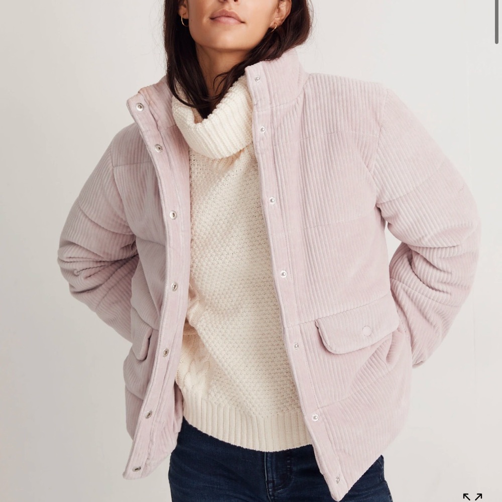 MADEWELL Brand New Wyman Quilted Corduroy Puffer Jacket